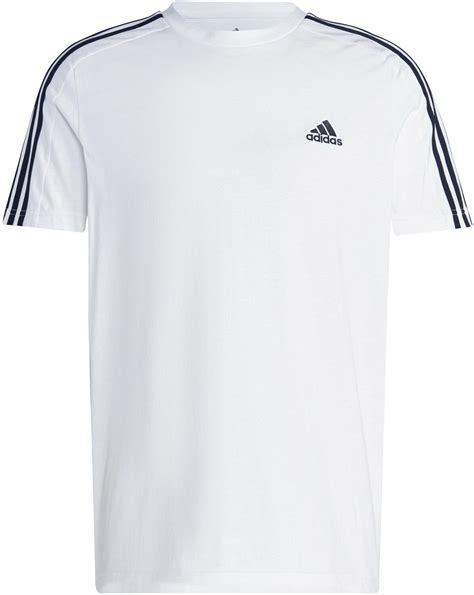 adidas shirt essential 3s tee dunkelblau weiß sportchek|Essentials Slim 3.